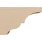 Ekena Millwork 3"W x 9"D x 6"H Classic Asheboro Rough Cedar Woodgrain TimberThane Corbel, Primed Tan CORUR03X09X06ASHRCPR - alternate 4